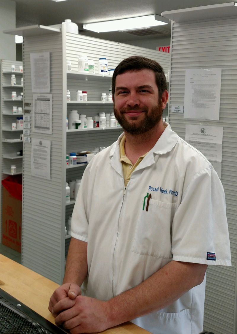 Russell Meek, PharmD Atkins Pharmacy Services Your Local Marble Falls Pharmacy
